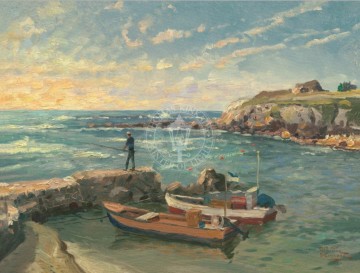 n thq Painting - Caesarea Thomas Kinkade